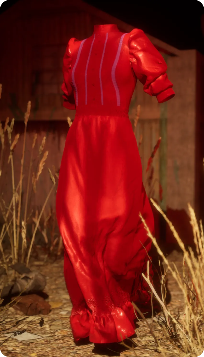 Vestido vermelho